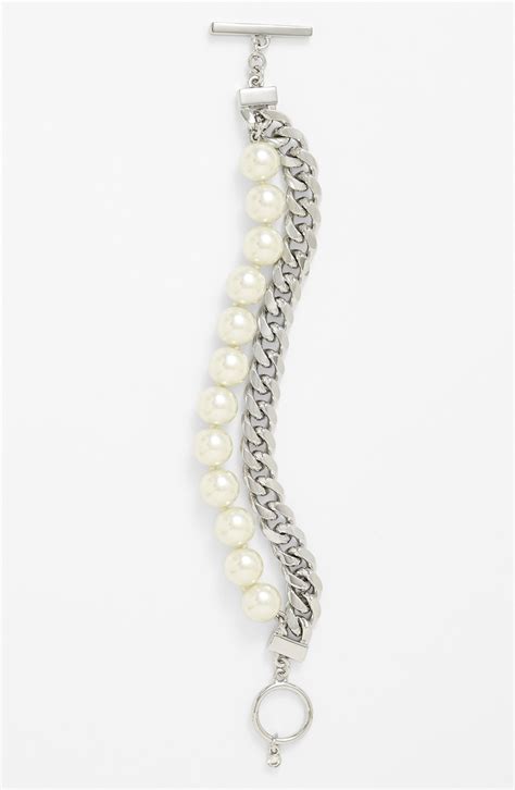 Givenchy Faux Pearl Bracelets 